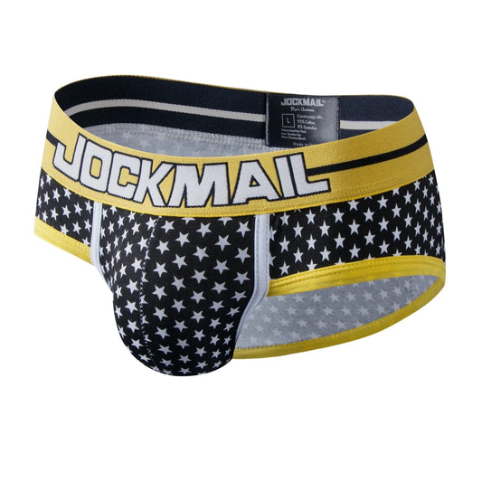 Star Print Brief – All-Over Print Underwear | M–XXL