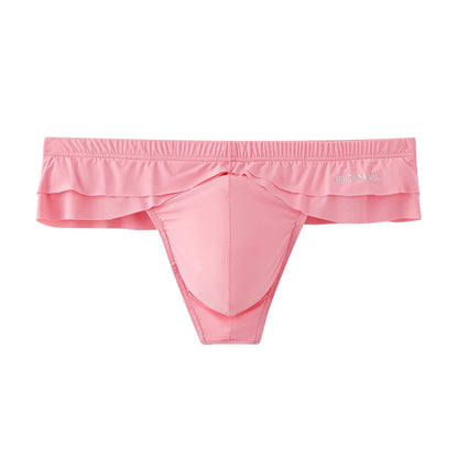 Ruffled Mini Skirt Thong – 5 Colours | M–XL | Nylon & Elastane