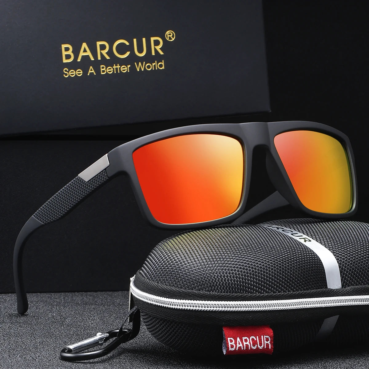 Polarised Square Sunglasses – 9 Colours | One Size | Polycarbonate & TAC
