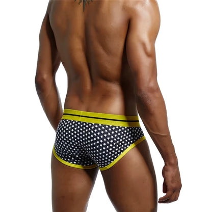 Star Print Brief – All-Over Print Underwear | M–XXL