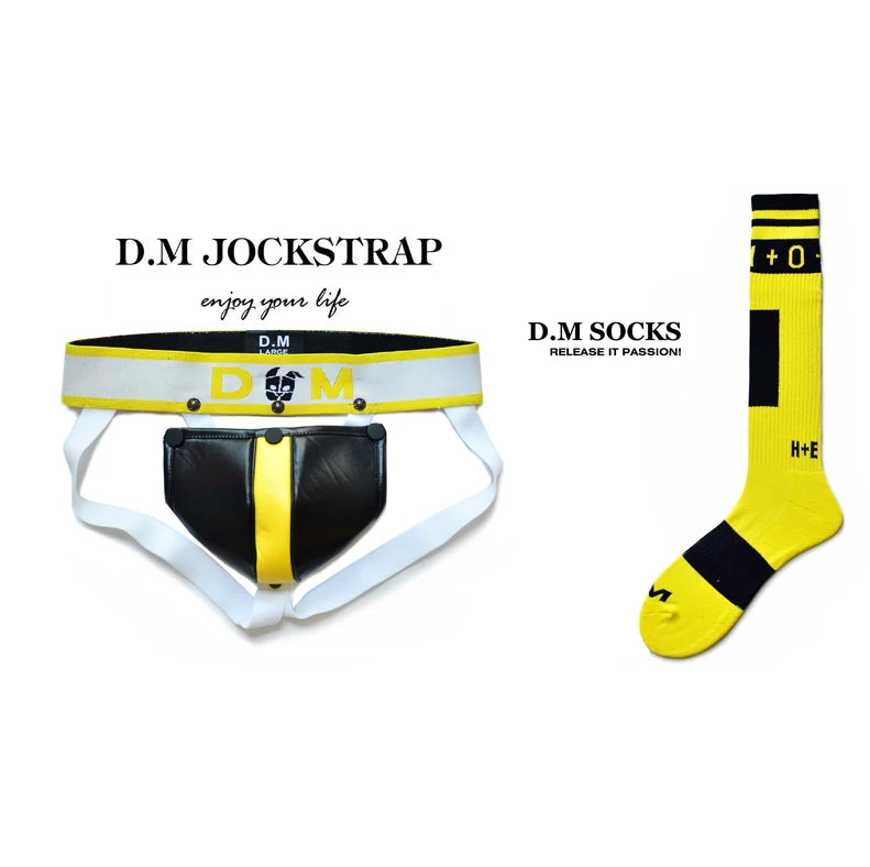 D.M. Harness, Jockstrap & Socks Set | 16 Styles | M–XXL