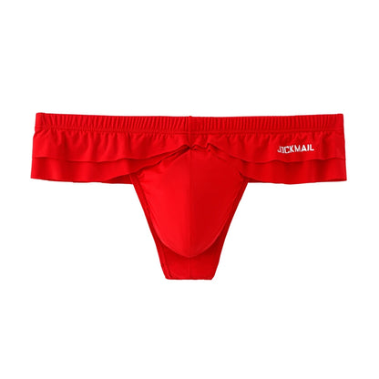 Ruffled Mini Skirt Thong – 5 Colours | M–XL | Nylon & Elastane