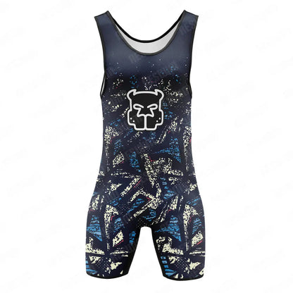 Wrestling Singlet Bodysuit – 15 Designs | S–3XL | Lycra
