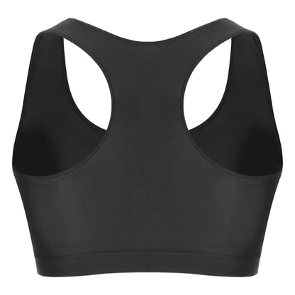 Men's Crop Top | Deep U-Neck Y-Back | 9 Colours | L & XL
