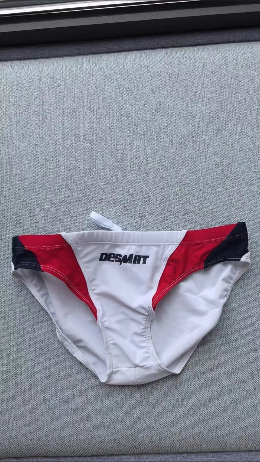 Swim Brief – White | M–2XL | Nylon & Elastane