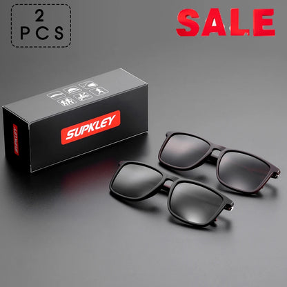 Polarised Square Sports Sunglasses – 13 Colours | One Size | Plastic & TAC