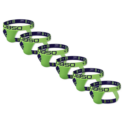 High-Cut Jockstrap – 7 Colours | M–2XL | Nylon & Polyester