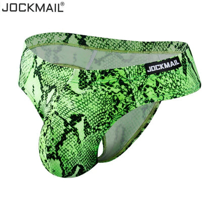 Animal Print Thong – 4 Prints | M–2XL | Nylon, Polyester & Lycra