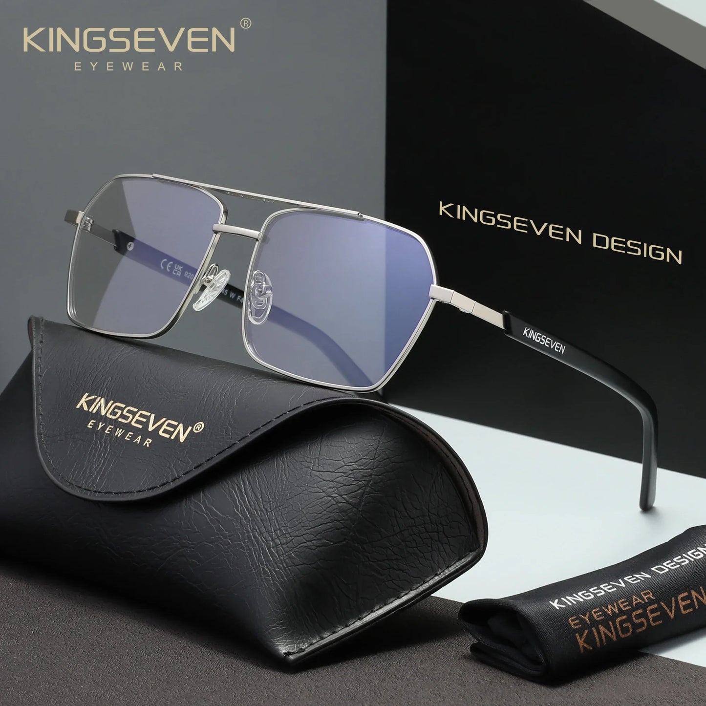 Blue Light Blocking Glasses – 6 Colours | One Size | Alloy & TAC