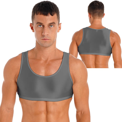 Men's Crop Top Tank | 9 Colours | M–XL