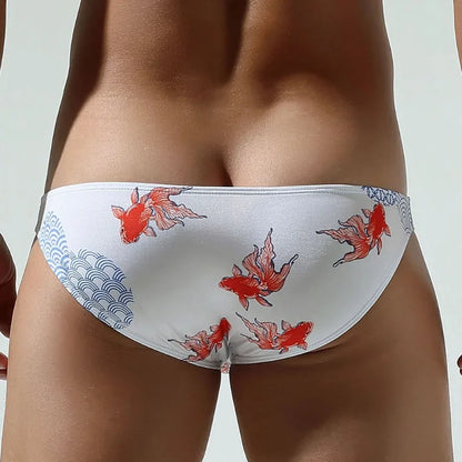 SEOBEAN Supersexy Zwemshorts met Koi-Karper Print