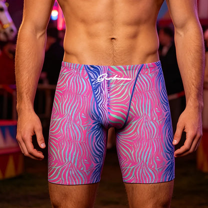 Tropical Print Swim Trunk – 3 Colours | M–XXL | Polyester & Elastane