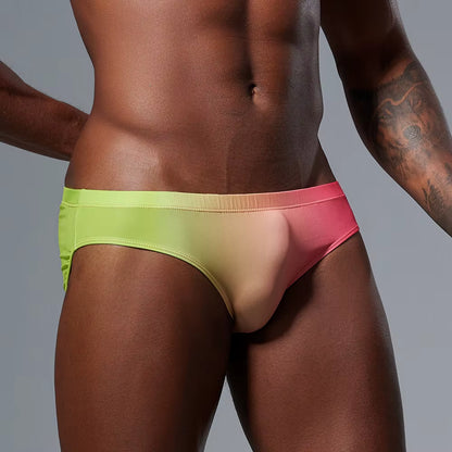 Brief ‘Looking Back’ – Blue, Green, Navy & Red | M–2XL