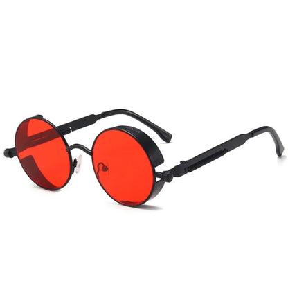 Round Metal Sunglasses – 10 Colours | One Size | Polarized Mirror & UV400