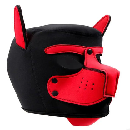Dog Hood Mask | Full Head | 6 Colours | Cosplay & Fetish