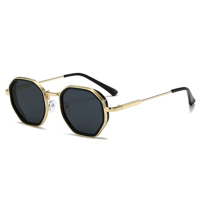 Vintage Round Punk Sunglasses – UV400 | 5 Colours | Resin Frame