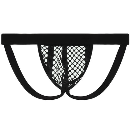 Mesh Jockstrap – Beige, Black, Blue, White & Yellow | S–XL | Polyester & Lycra
