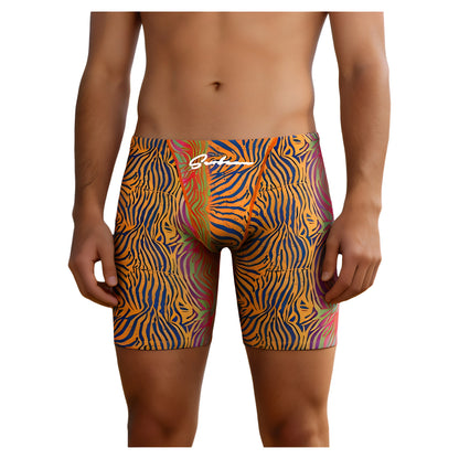 Tropical Print Swim Trunk – 3 Colours | M–XXL | Polyester & Elastane