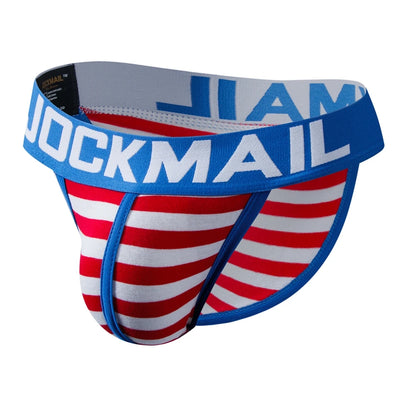 Stripe Print Brief – Bold Graphic Underwear | M–2XL