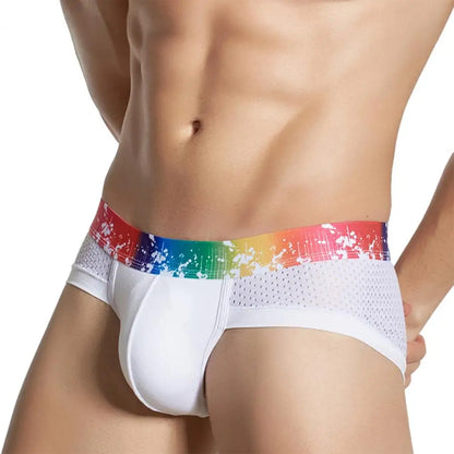 3D Pouch Mesh Brief – 5 Colours | L–3XL | Microfiber