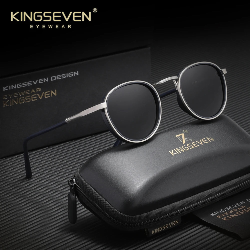 Polarised Vintage Round Sunglasses – 5 Colours | One Size | Alloy & TAC