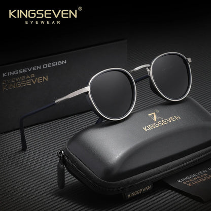 Polarised Vintage Round Sunglasses – 5 Colours | One Size | Alloy & TAC