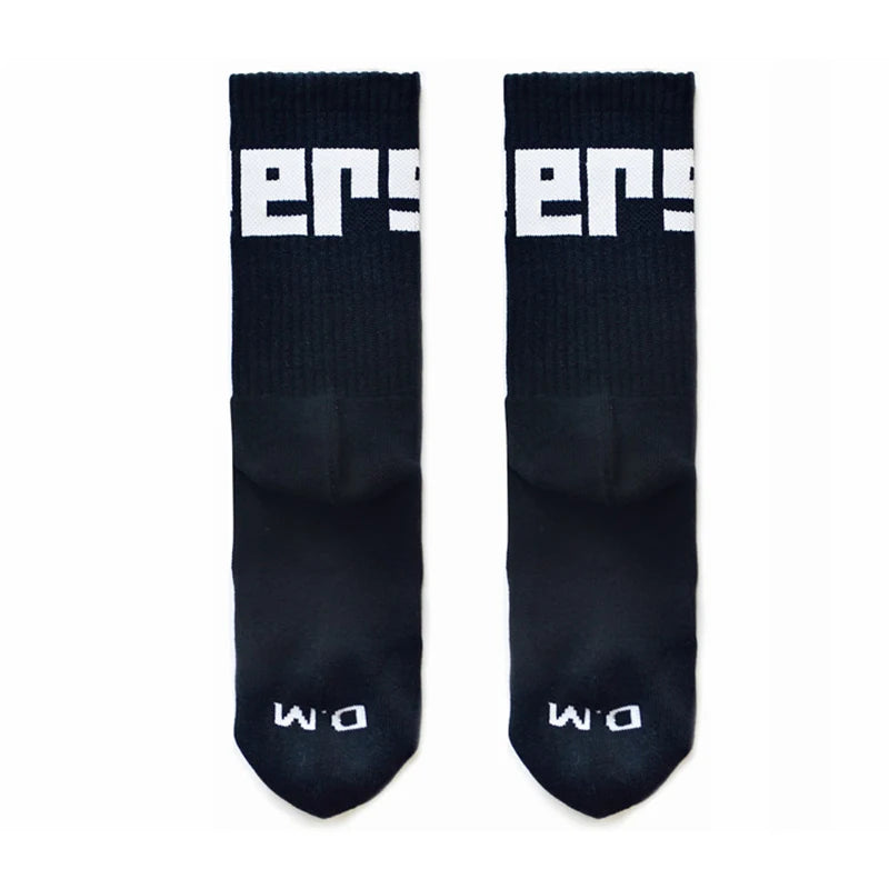 Statement Crew Socks – Black & White | One Size | Cotton & Elastane