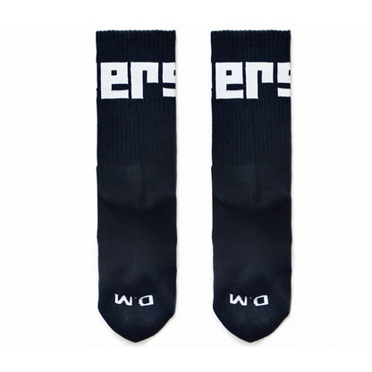 Statement Crew Socks – Black & White | One Size | Cotton & Elastane