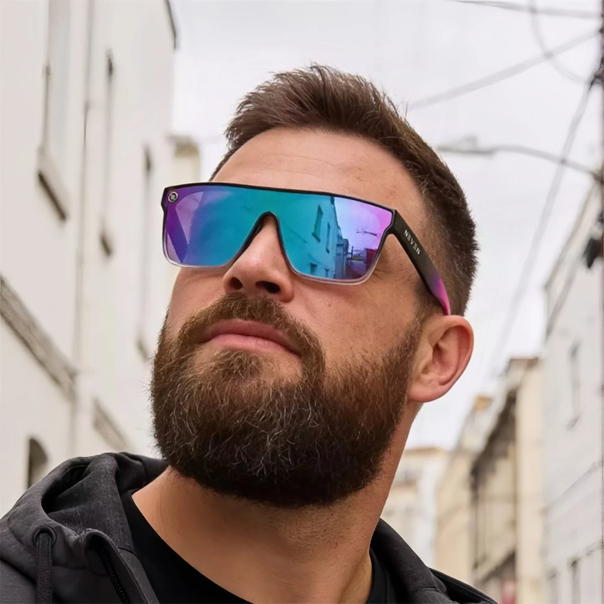 Sport Square Sunglasses – 3 Colours | One Size | Polarized Mirror