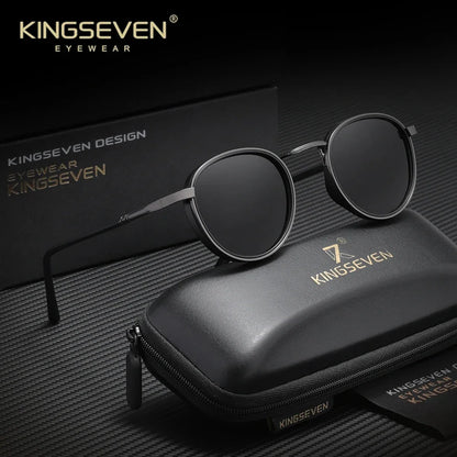 Polarised Vintage Round Sunglasses – 5 Colours | One Size | Alloy & TAC