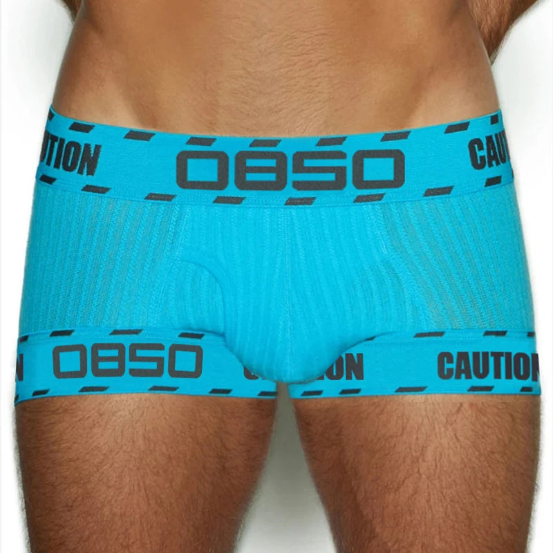 Ribbed Boxer Short – 6 Colours | M–2XL | Cotton & Lycra