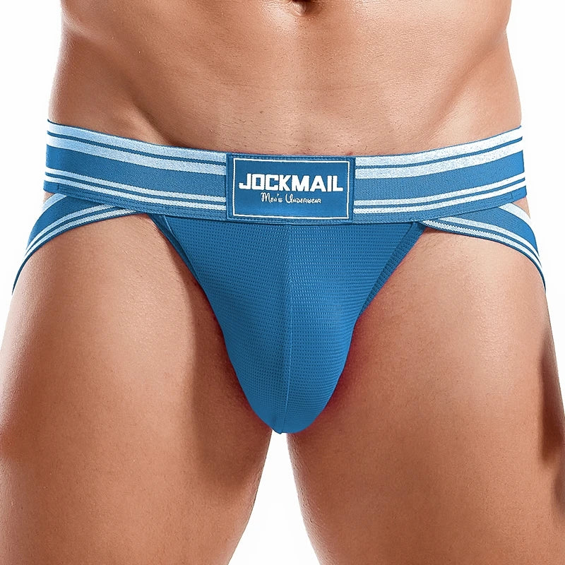 Wide-Waistband Jockstrap – 13 Colours | M–XXL | Nylon & Lycra