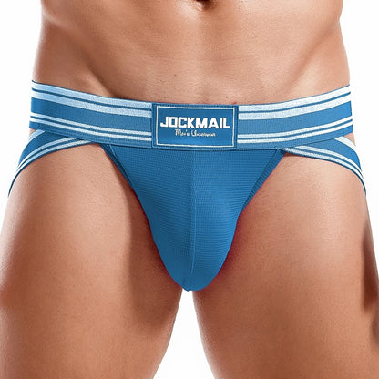 Wide-Waistband Jockstrap – 13 Colours | M–XXL | Nylon & Lycra