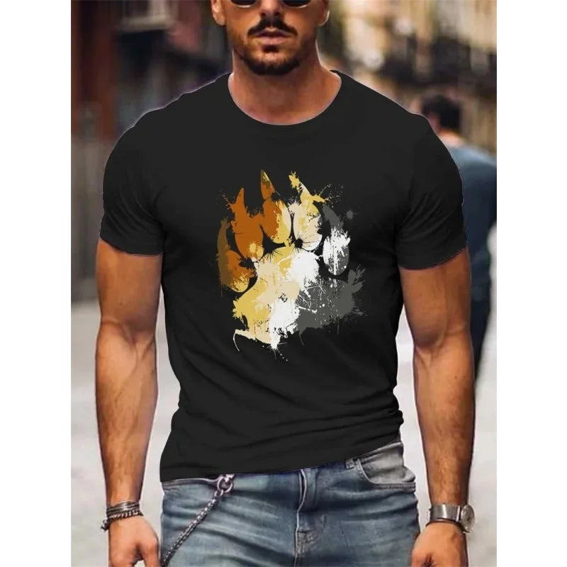 Bear Graphic T-Shirt – 14 Styles | S–6XL | Polyester