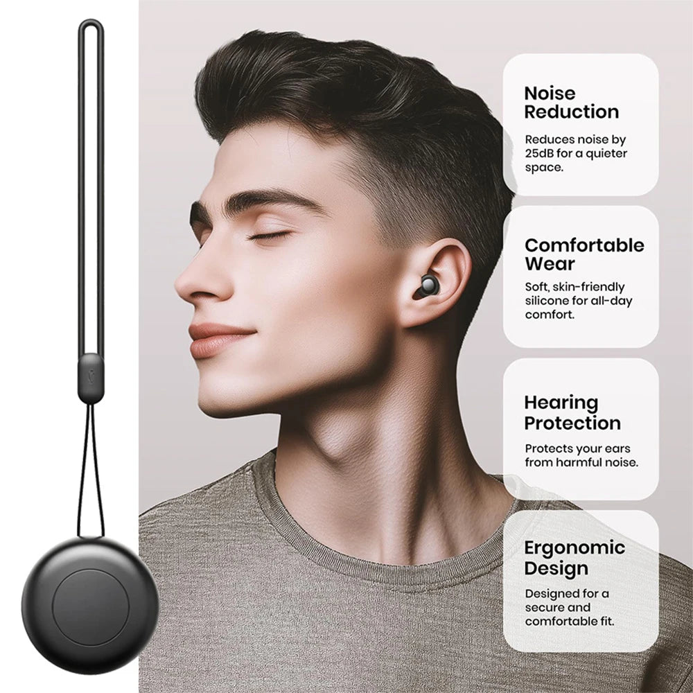Silicone Ear Plugs – 4 Colours | 25dB Noise Reduction