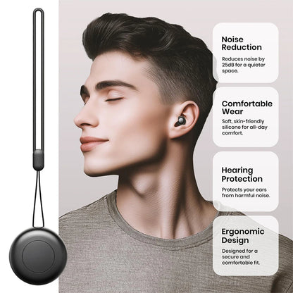 Silicone Ear Plugs – 4 Colours | 25dB Noise Reduction