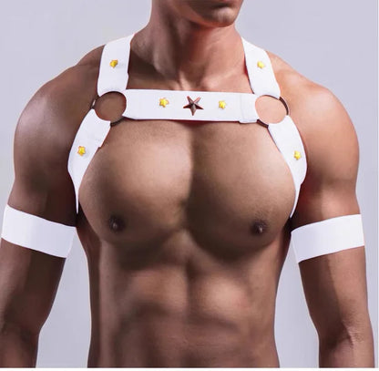 Chest Harness – 9 Colours | One Size | Elastane
