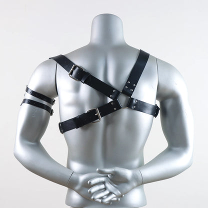 Body Harness with Upper Arm Straps – Full Body Bold Statement Harness | Adjustable
