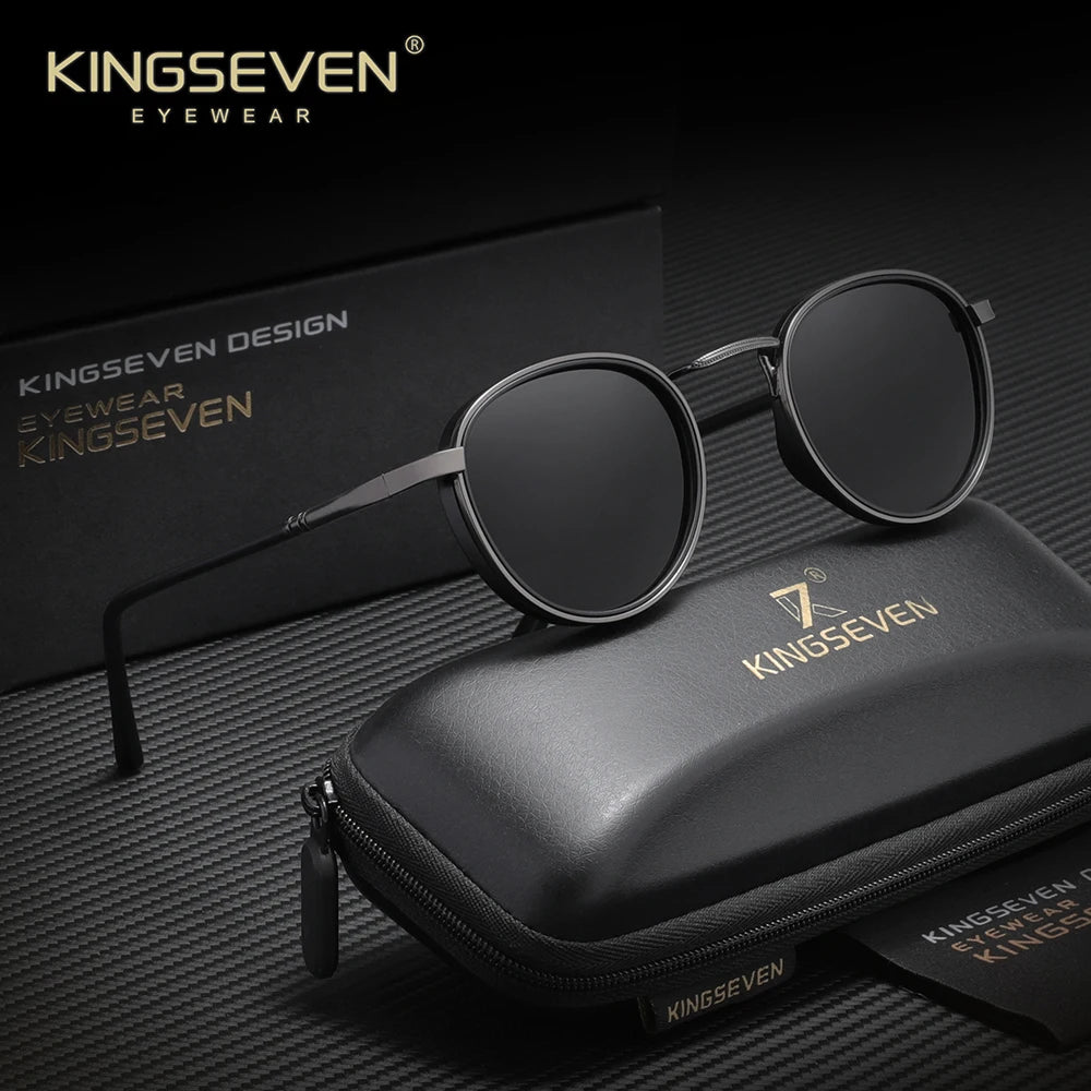 Polarised Vintage Round Sunglasses – 5 Colours | One Size | Alloy & TAC