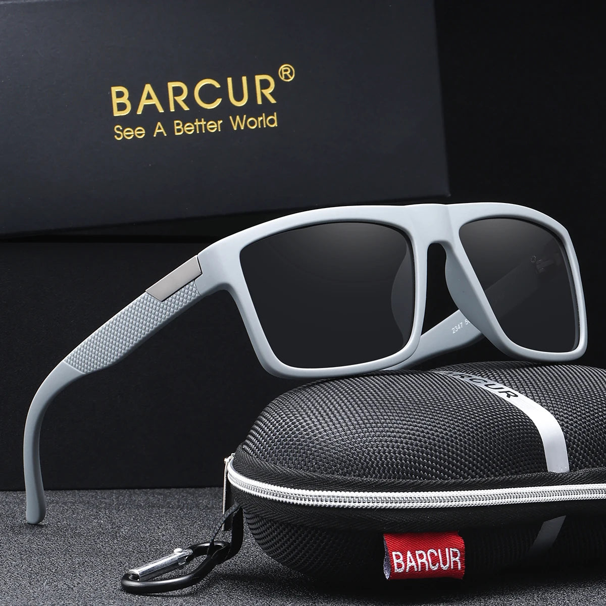 Polarised Square Sunglasses – 9 Colours | One Size | Polycarbonate & TAC