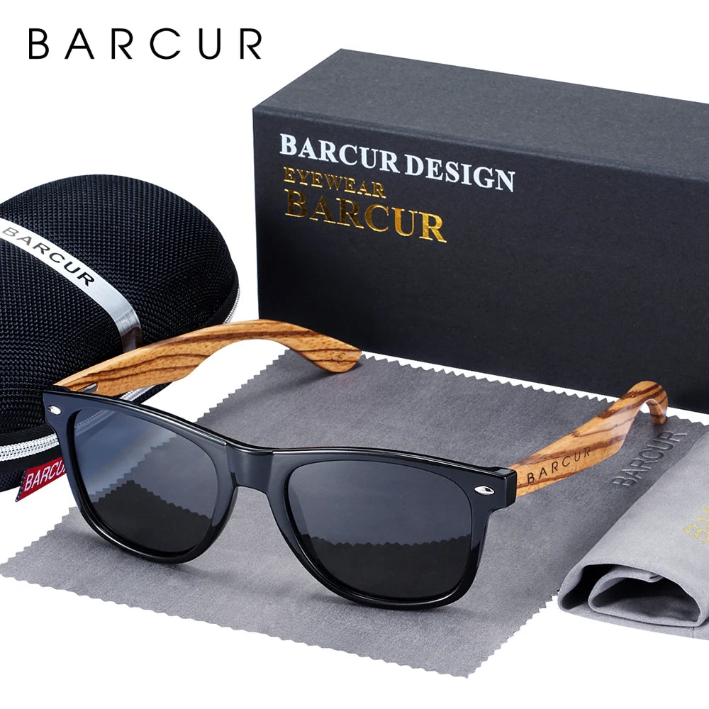Polarised Rectangle Sunglasses – 7 Colours | Plastic Titanium | CE Certified