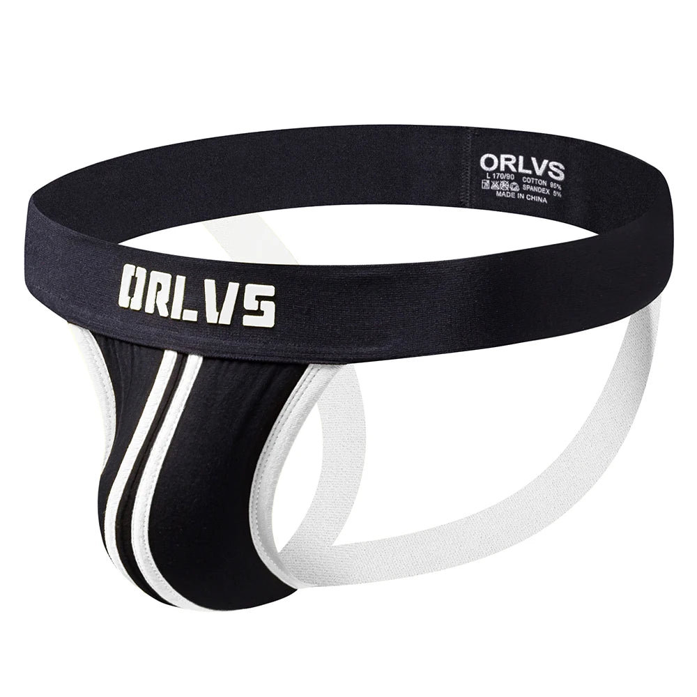 Ergonomic Pouch Jockstrap – 4 Colours | M–2XL | Cotton & Elastane