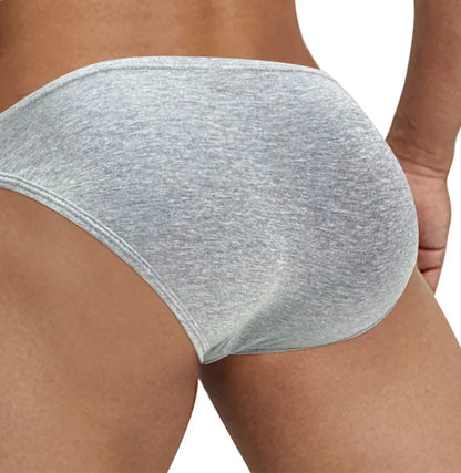 Low-Waist Brief – 3 Colours | M–2XL | Cotton & Elastane