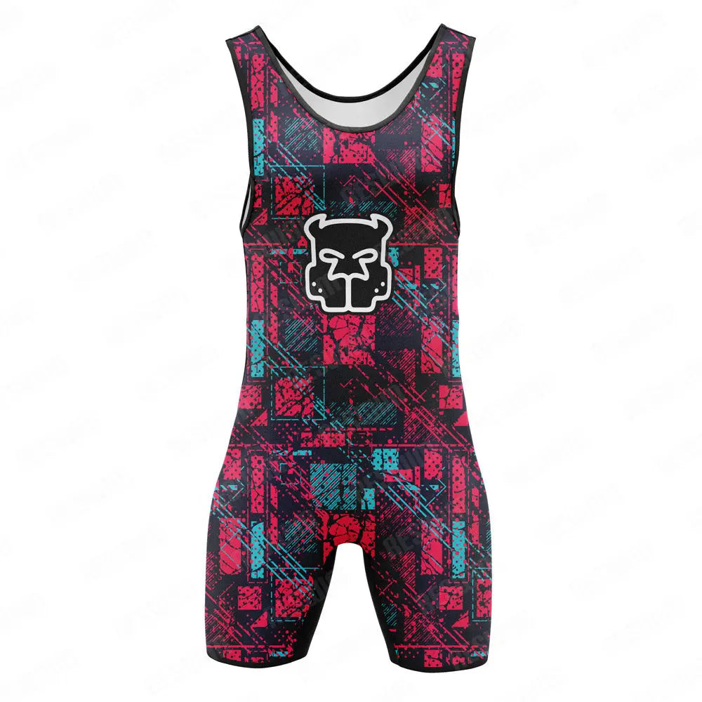 Wrestling Singlet Bodysuit – 15 Designs | S–3XL | Lycra