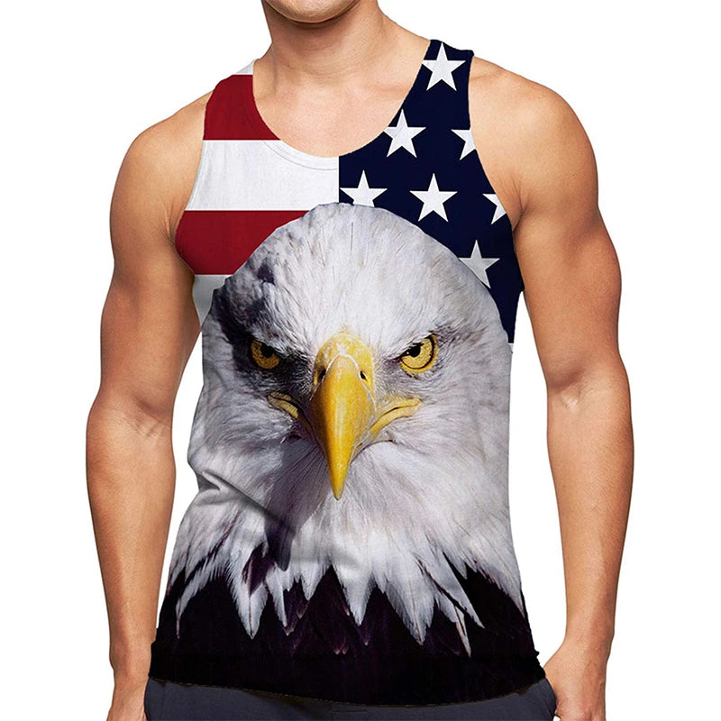 Graphic Print Tank Top | 15 Designs | XS–6XL