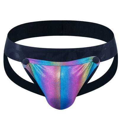 Harness & Jockstrap Set with Removable Pouch – 8 Colours | M–XL | Nylon & Elastane