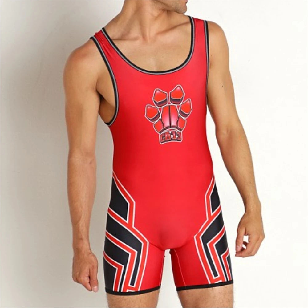 Men's Zipper-Back Singlet – One-Piece Sleeveless Gym & Fitness Top