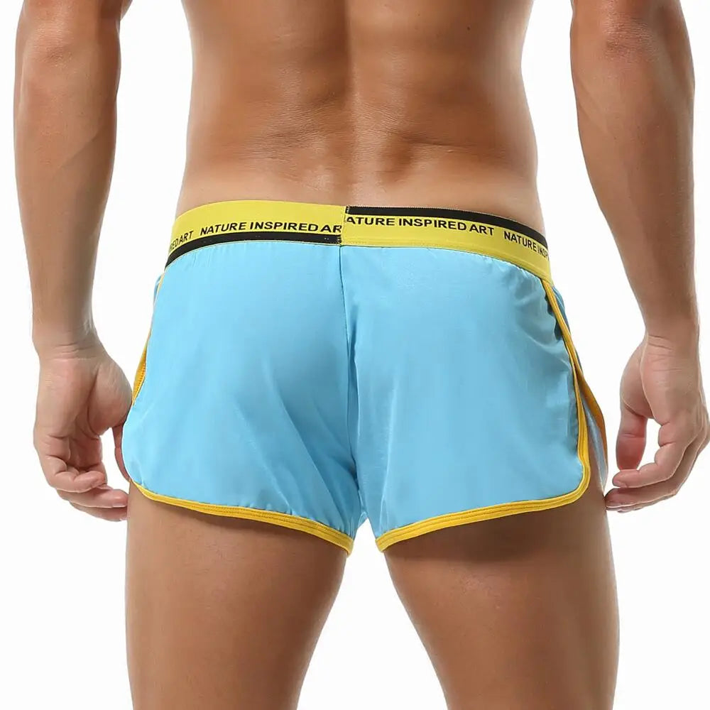 Satin Lounge Shorts – 4 Colours | M–2XL | Polyester & Spandex