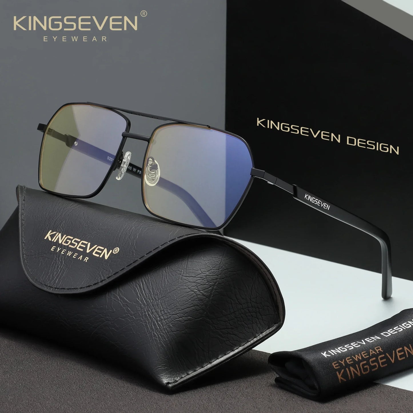 Blue Light Blocking Glasses – 6 Colours | One Size | Alloy & TAC