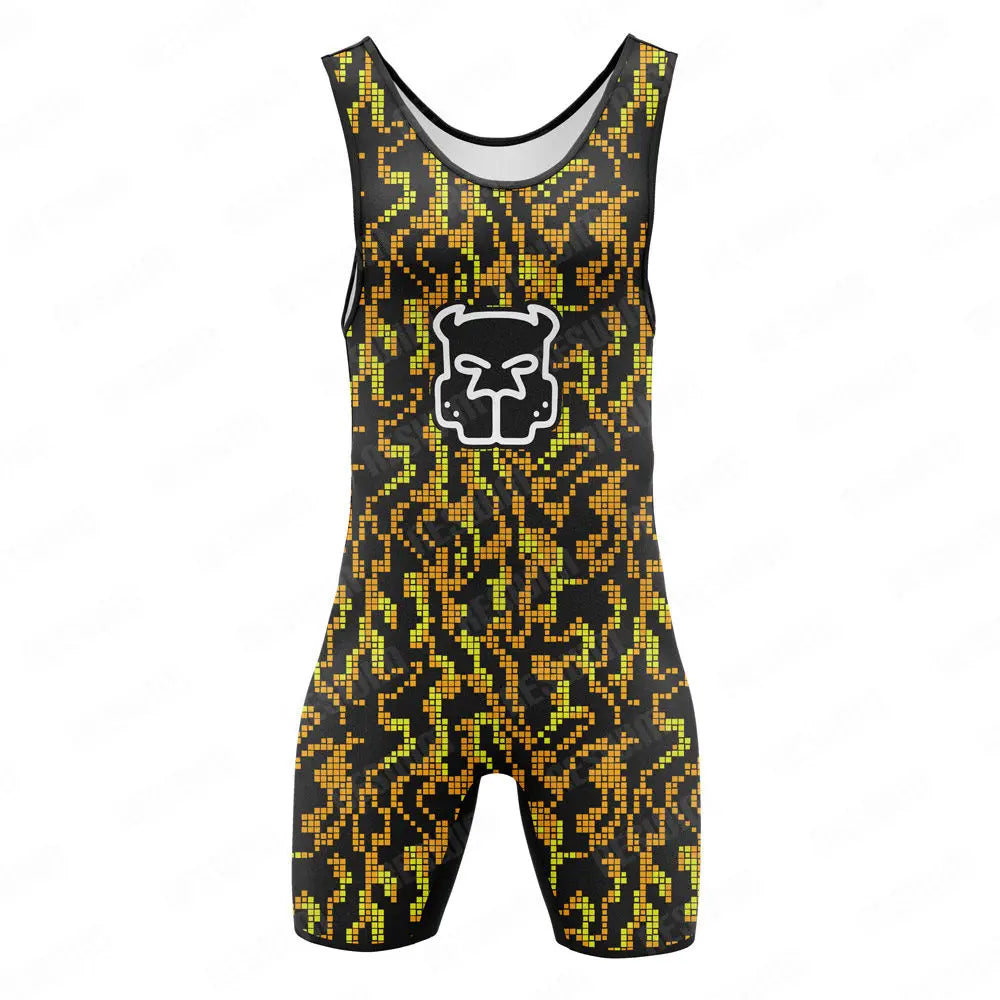 Wrestling Singlet Bodysuit – 15 Designs | S–3XL | Lycra